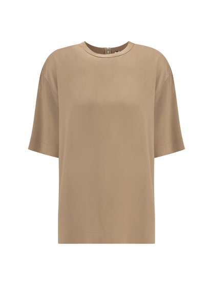 TOTEME 34 satin t-shirt 