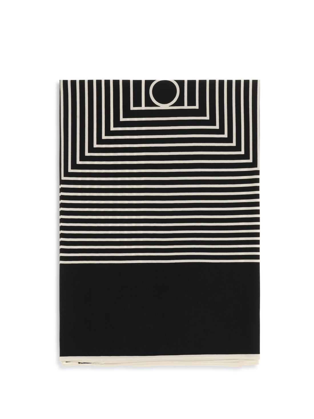 TOTEME OS monogram silk scarf