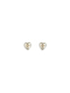 earrings | vlogo signature pearl | metal