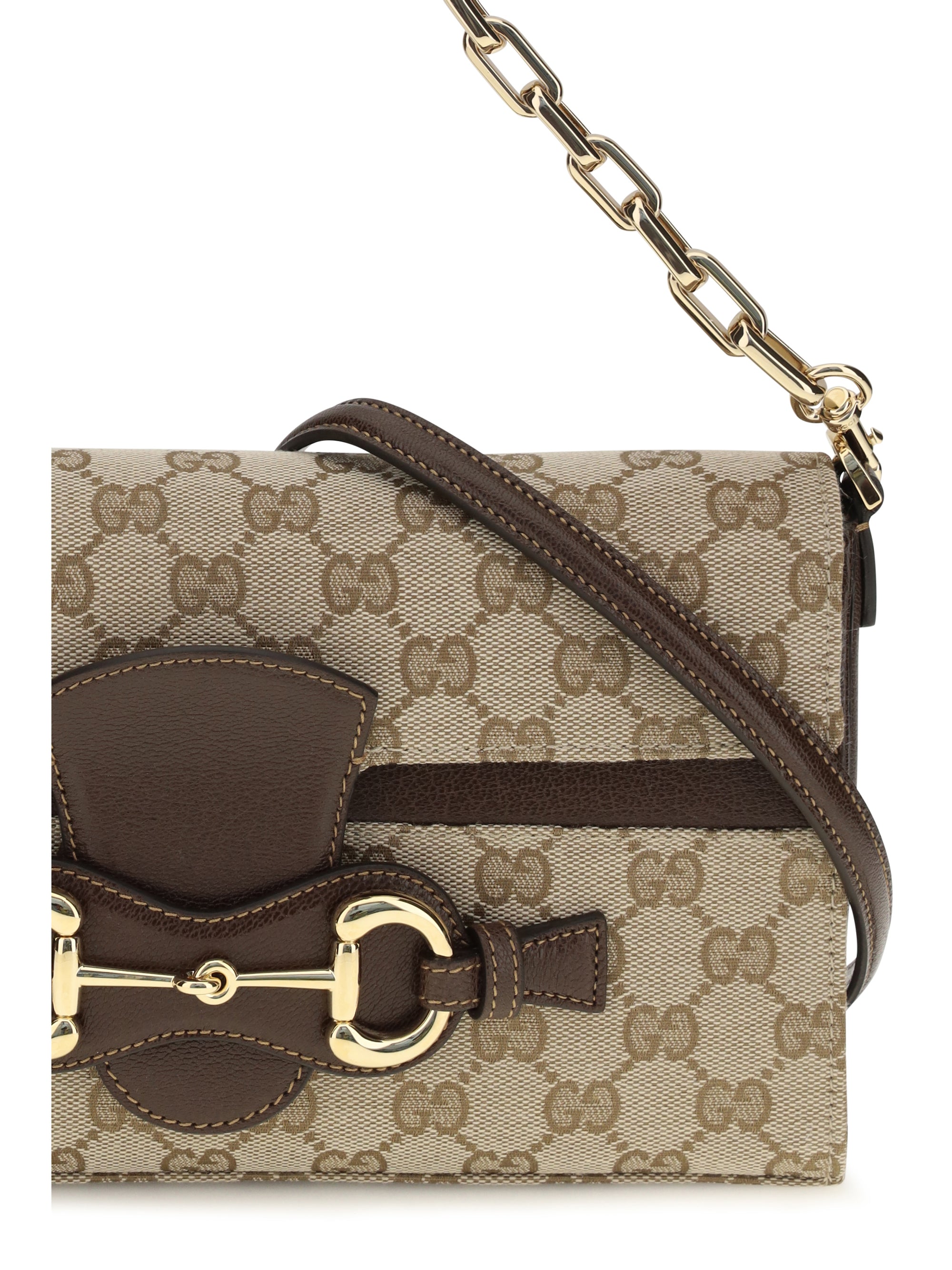 medium horsebit ristretto shoulder bag