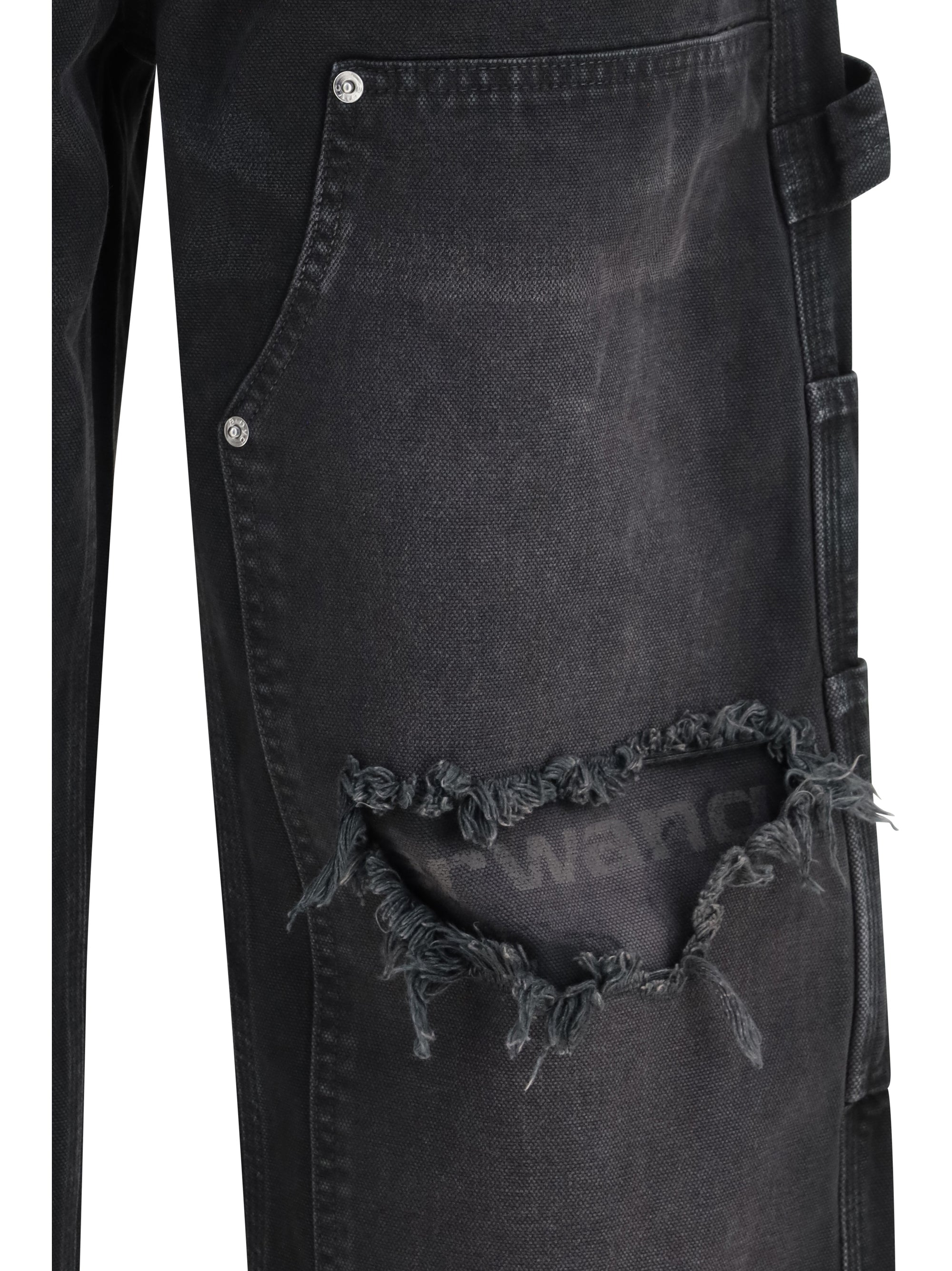 zip carpenter pants