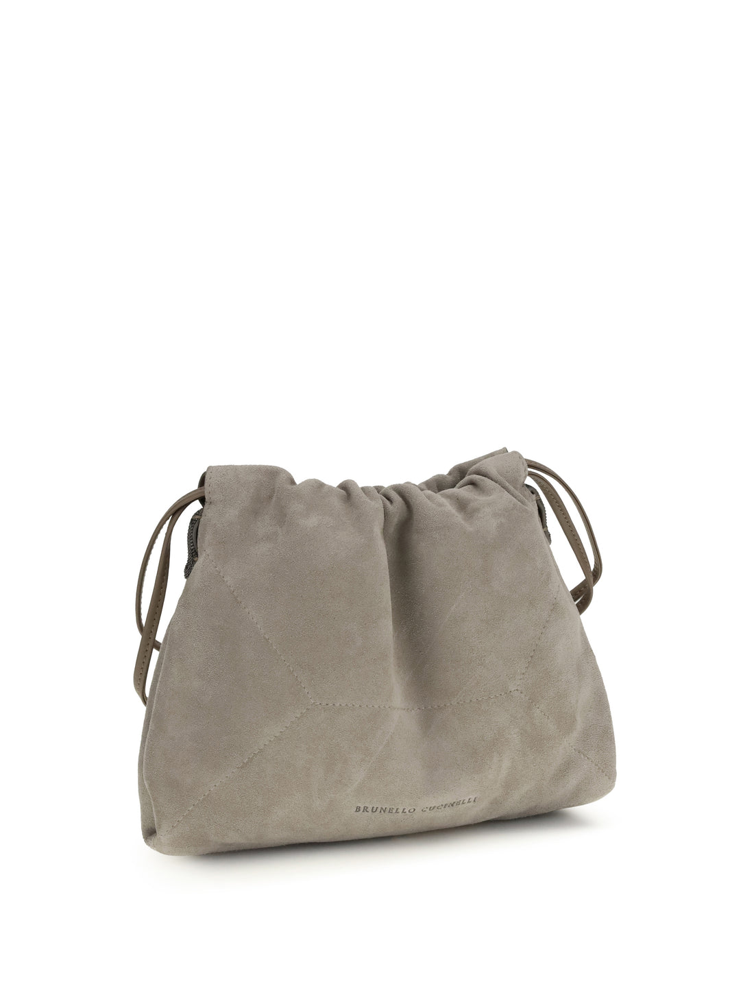 BRUNELLO CUCINELLI OS suede pouch bag 