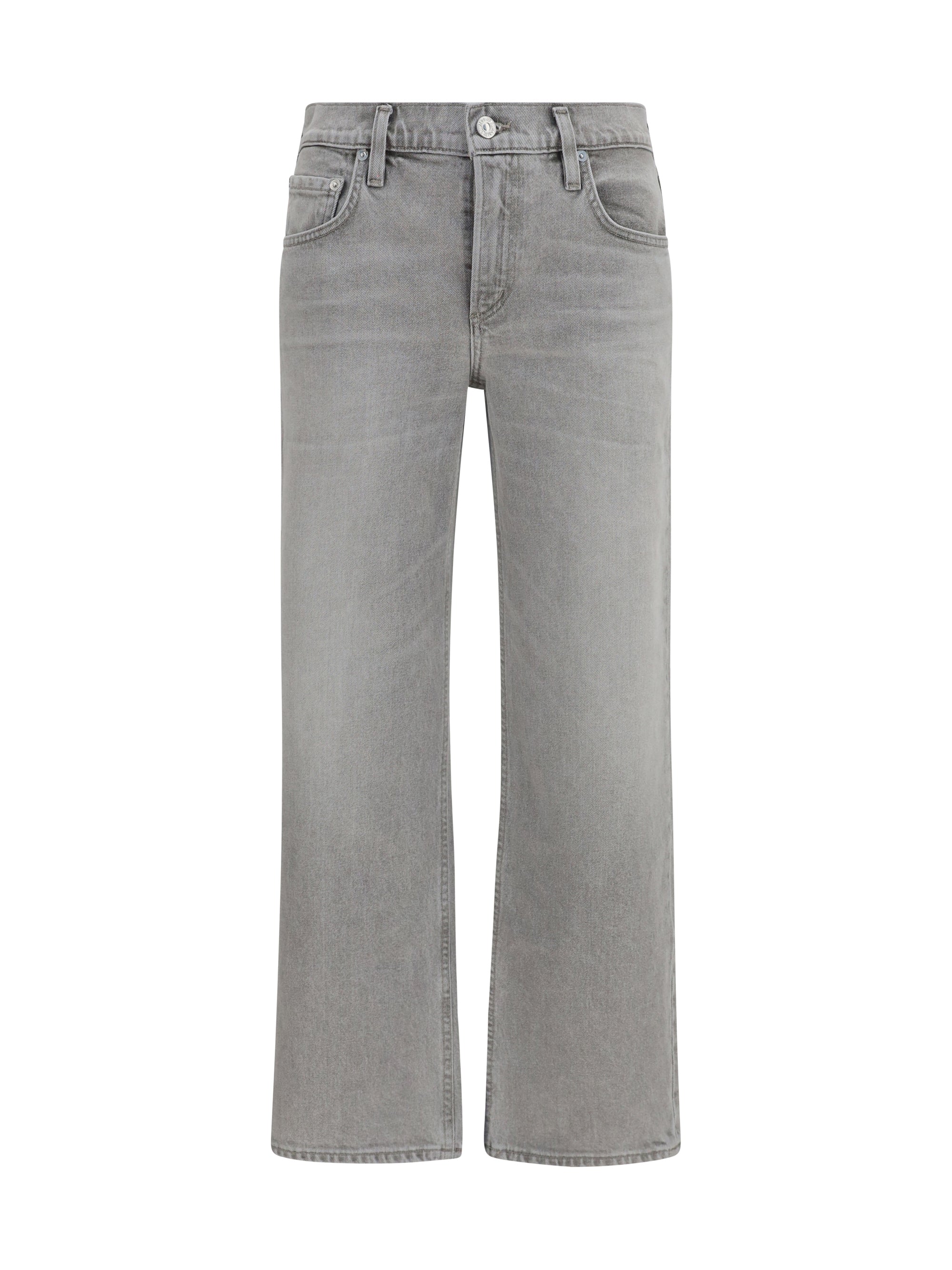 vintage straight-leg jeans