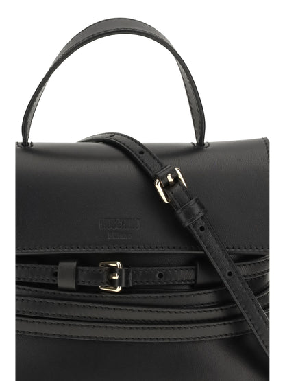 MOSCHINO OS tie me handbag