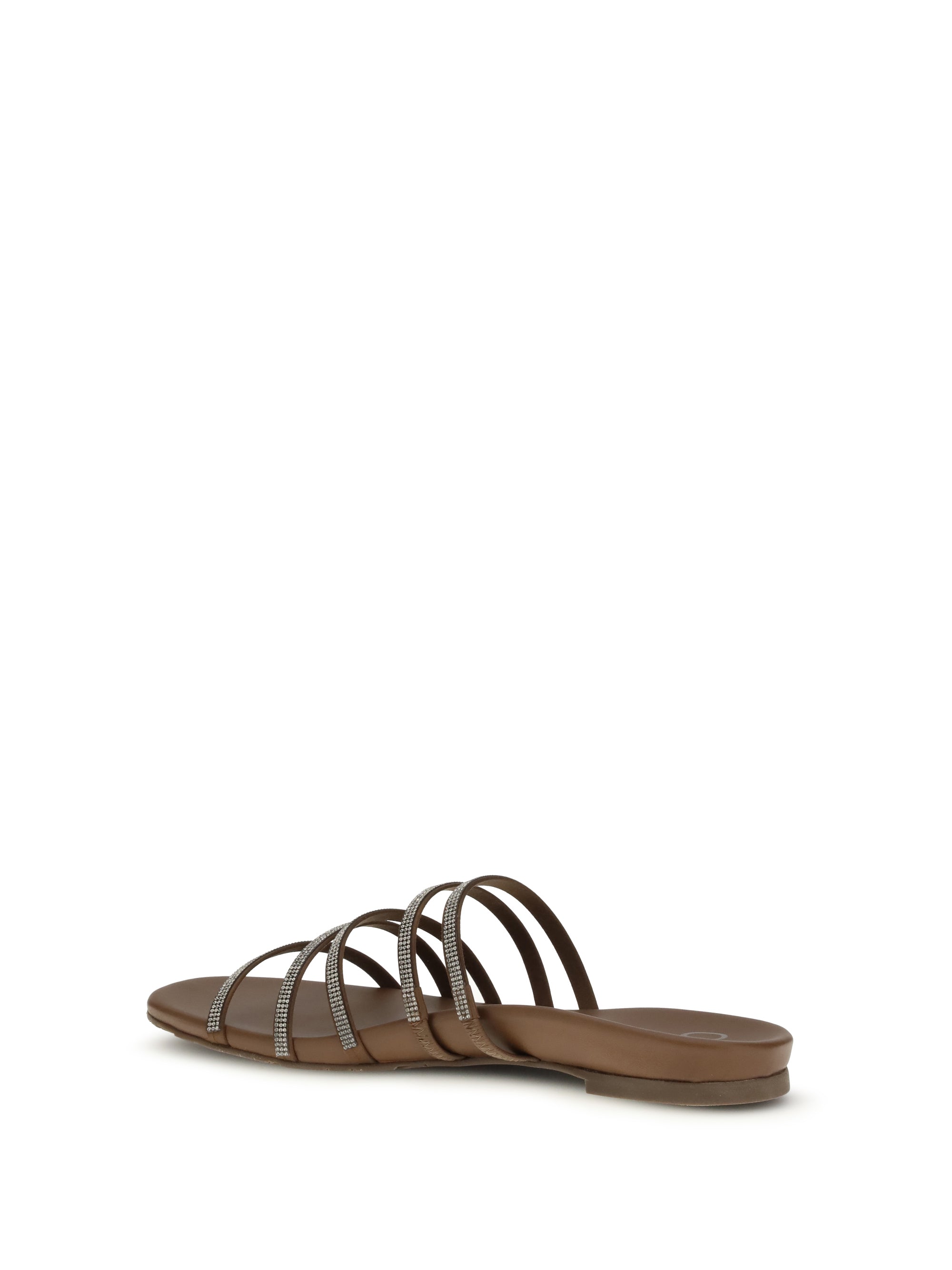 PEDRO GARCIA 36 flat slip-on leather beatrix sandal