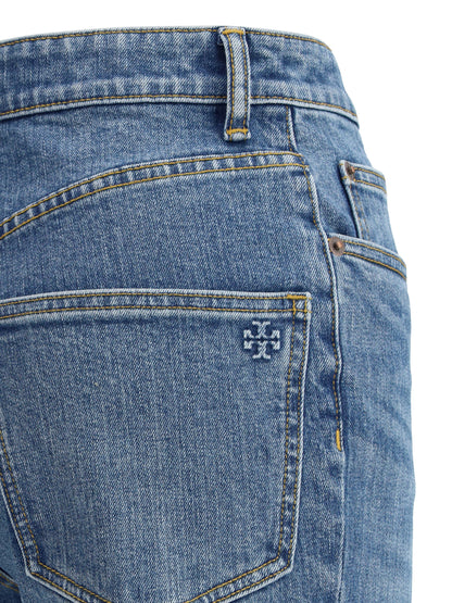 TORY BURCH 25 cropped flare jeans