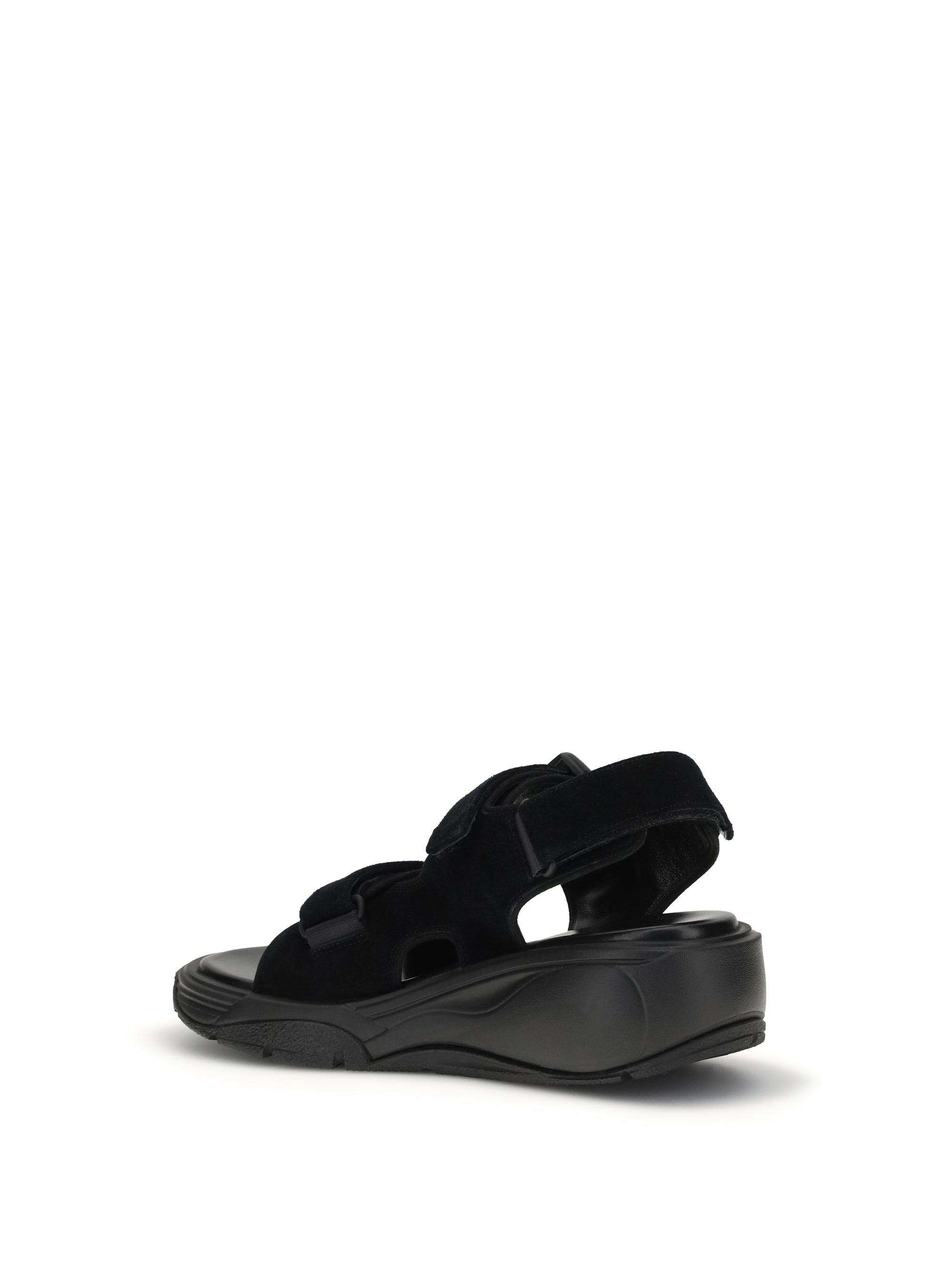 pace runner suede sandals