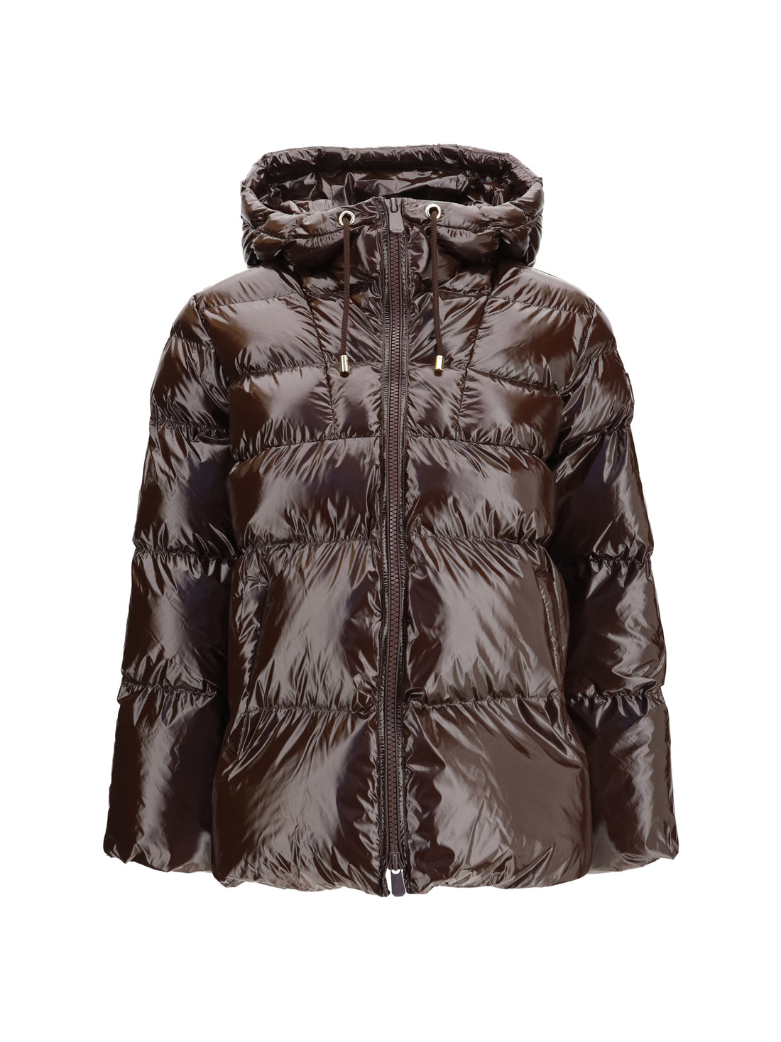 PINKO 38 hooded eleodoro down jacket