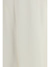 flute virgin wool and viscose twill skirt