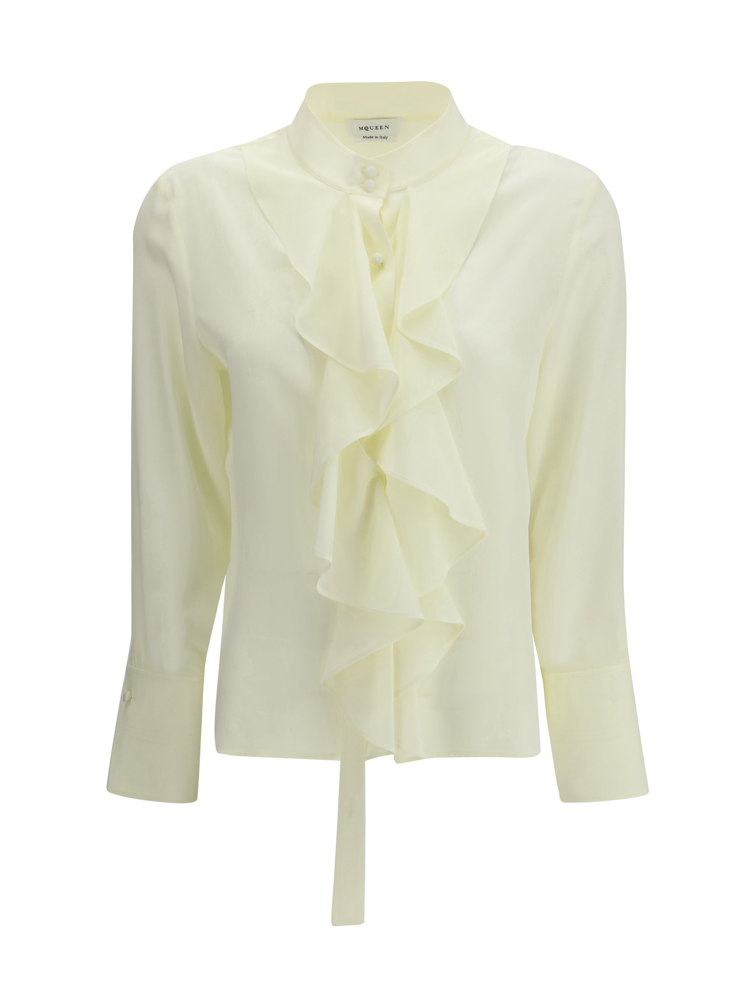 ALEXANDER MCQUEEN 40 ruffled shirt 