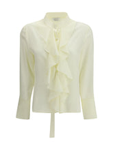 ALEXANDER MCQUEEN 40 ruffled shirt 