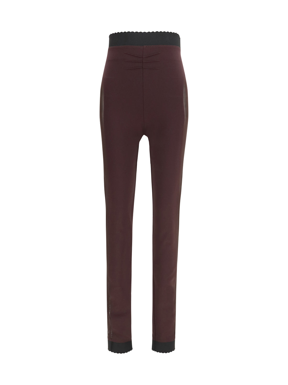 THE ATTICO 40 sheer detail leggings