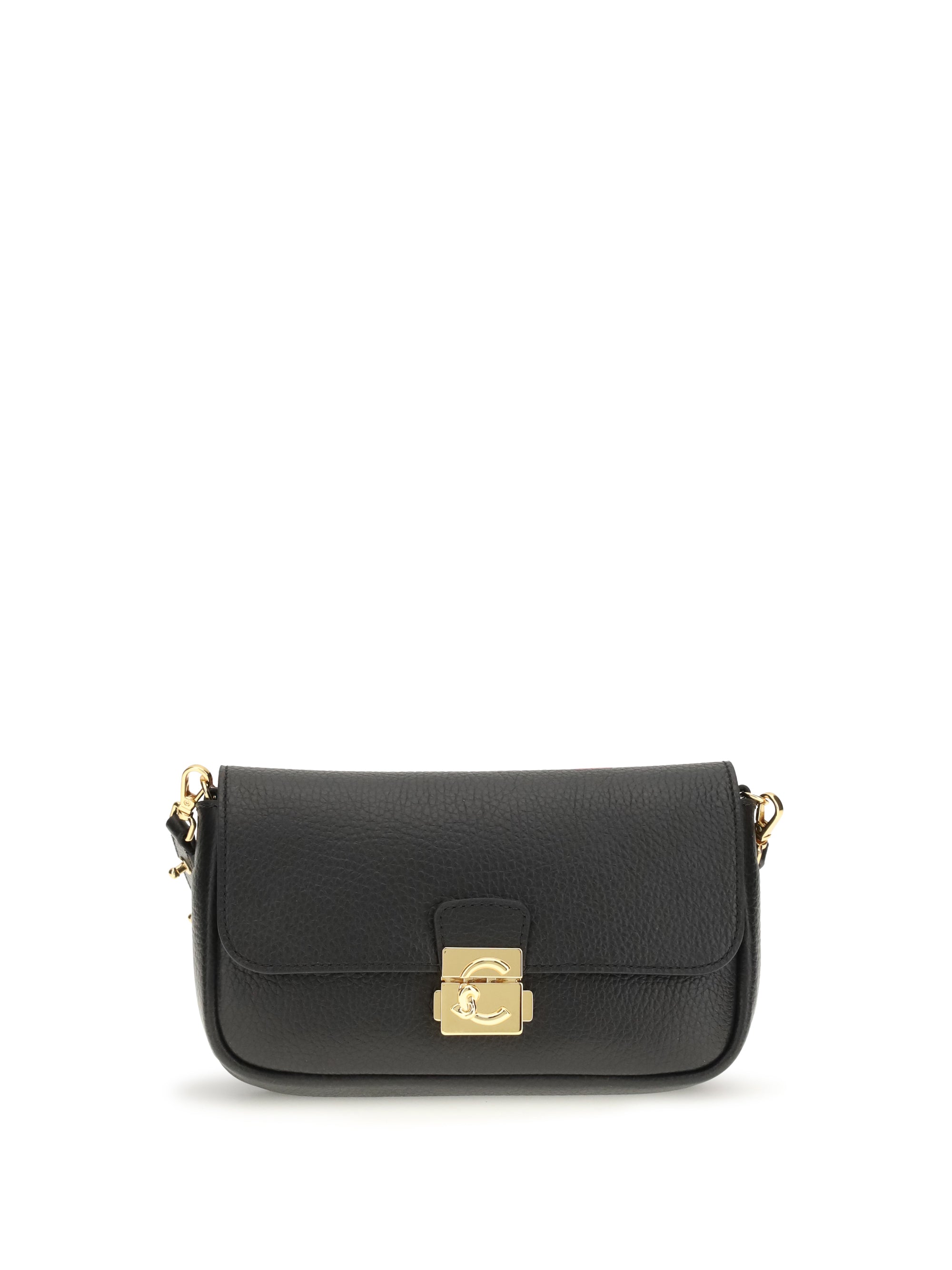 c-me lock mini clutch bag