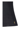 ribbed silk jersey lace-trim tank top