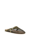 flat mesh mules