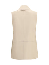 P.A.R.O.S.H. S leather gilet 