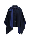 virgin wool cape