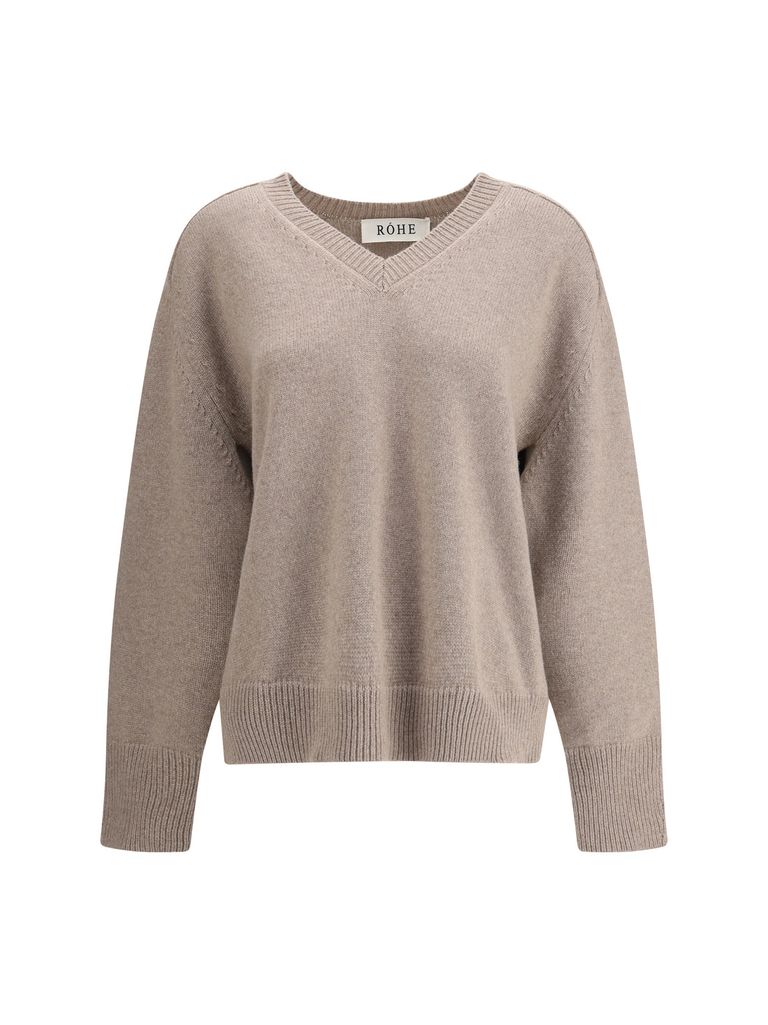 ROHE 36 v-neck wool jumper