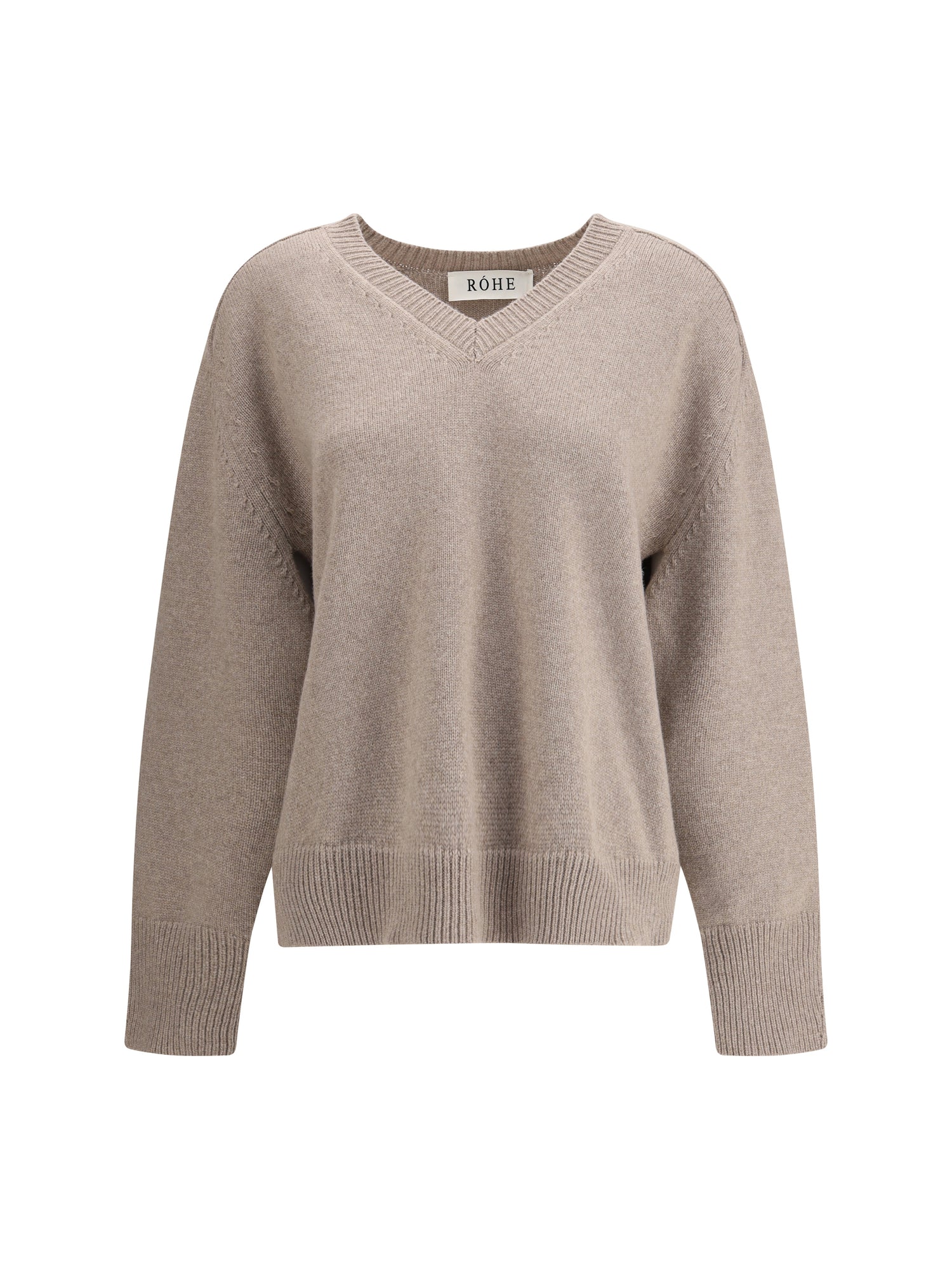 ROHE 36 v-neck wool jumper