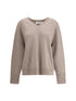 ROHE 36 v-neck wool jumper