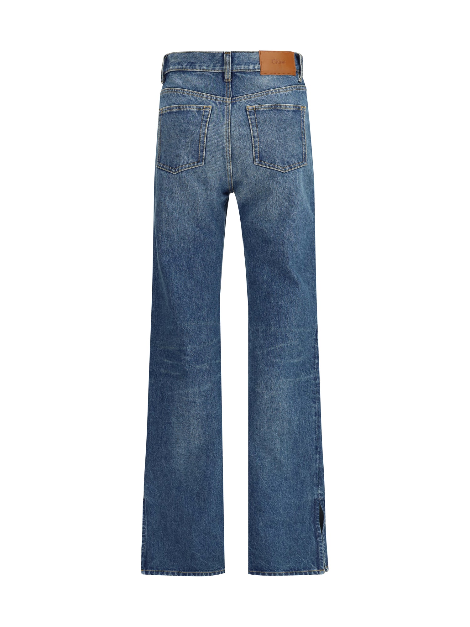 CHLOÉ 28 straight-leg denim jeans