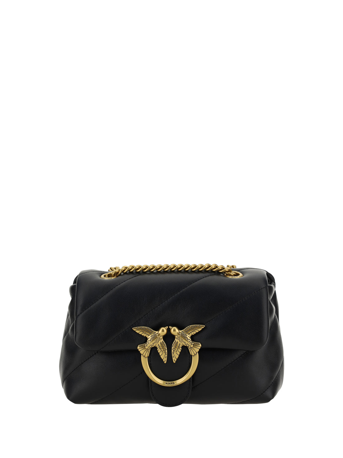 PINKO OS love mini puff shoulder bag