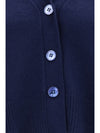 cashmere v-neck buttoned cardigan