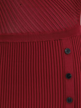 SELF-PORTRAIT M ribbed midi dress