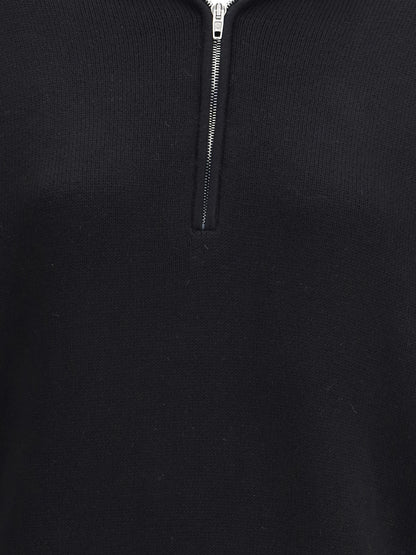 BALENCIAGA M back-to-front black sweater