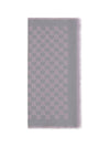 miss stenny gg monogram wool scarf