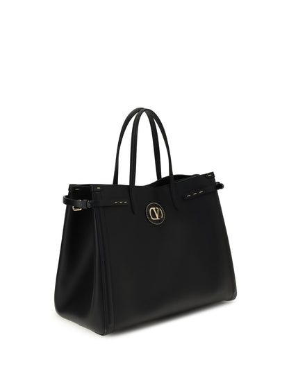 antibes medium leather handbag