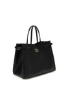antibes medium leather handbag