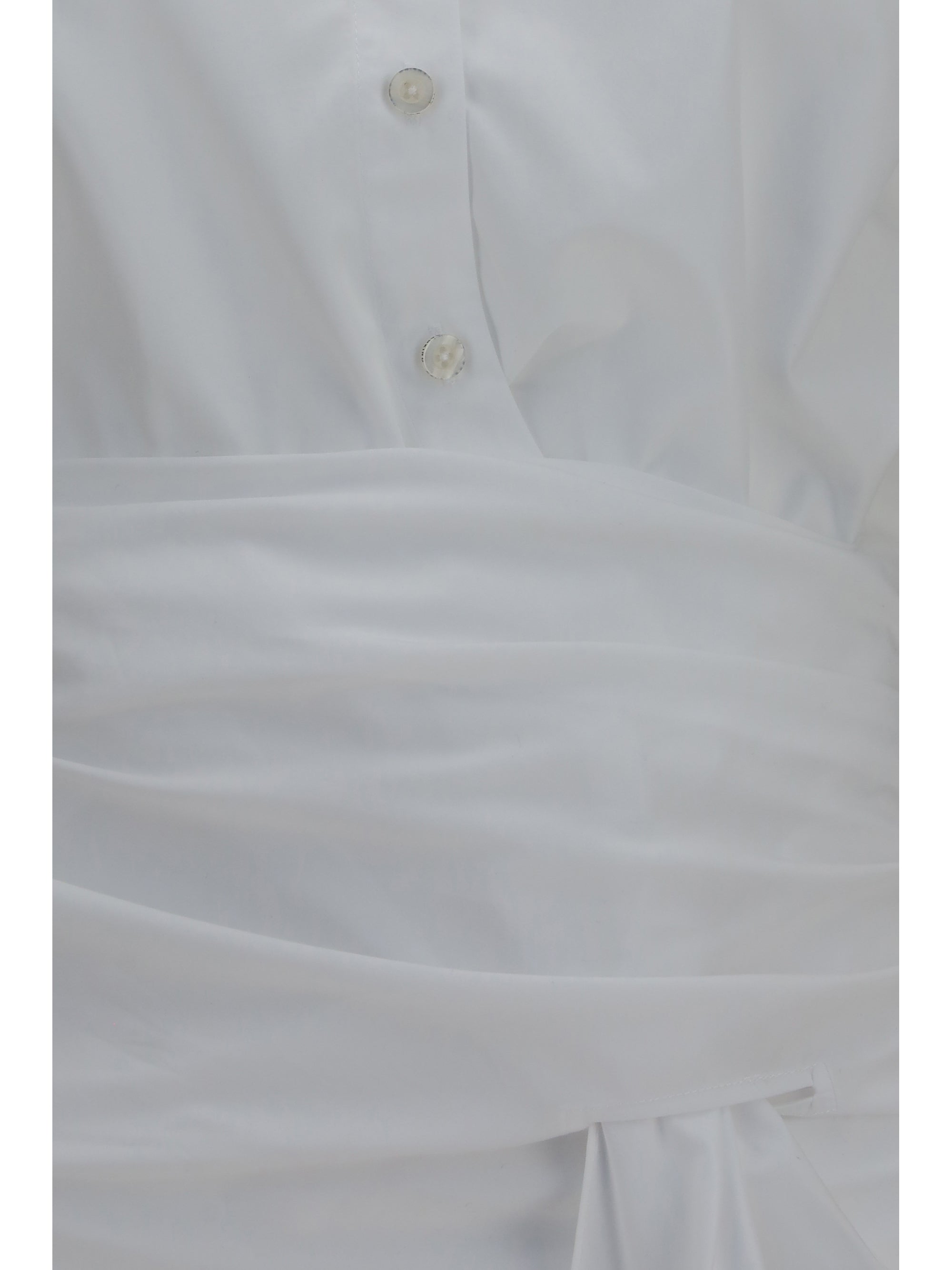 waist-knot shirt