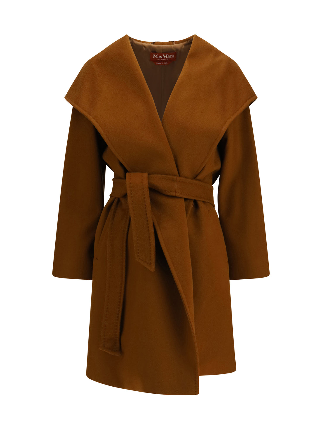 MAX MARA STUDIO 40 wool drap newmang coat