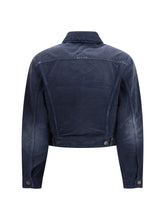 BALENCIAGA M curved-waist trucker jacket