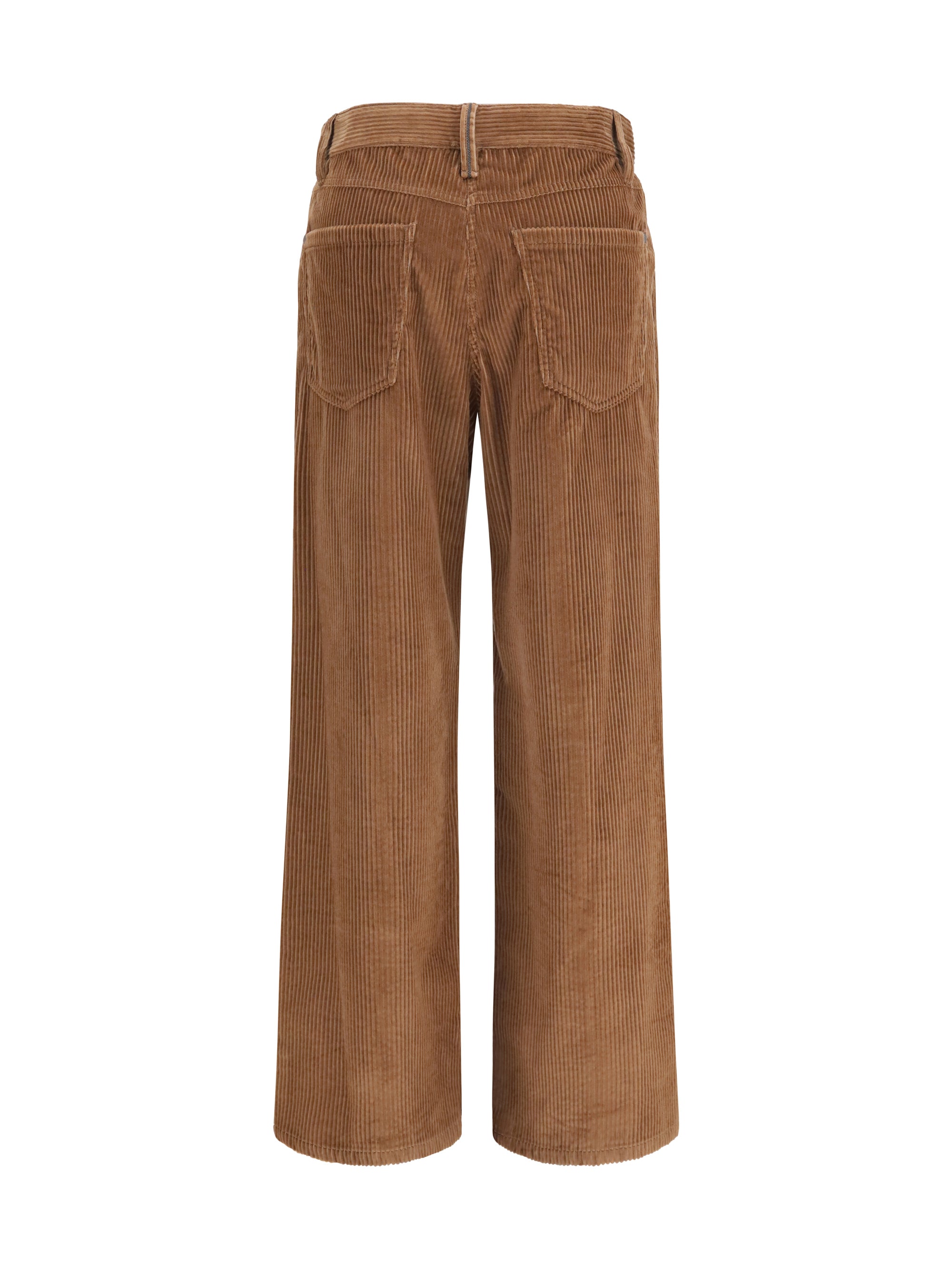 straight velvet pants