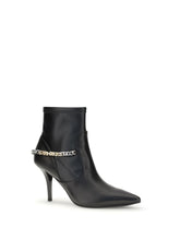 PINKO 37 chain ankle boots