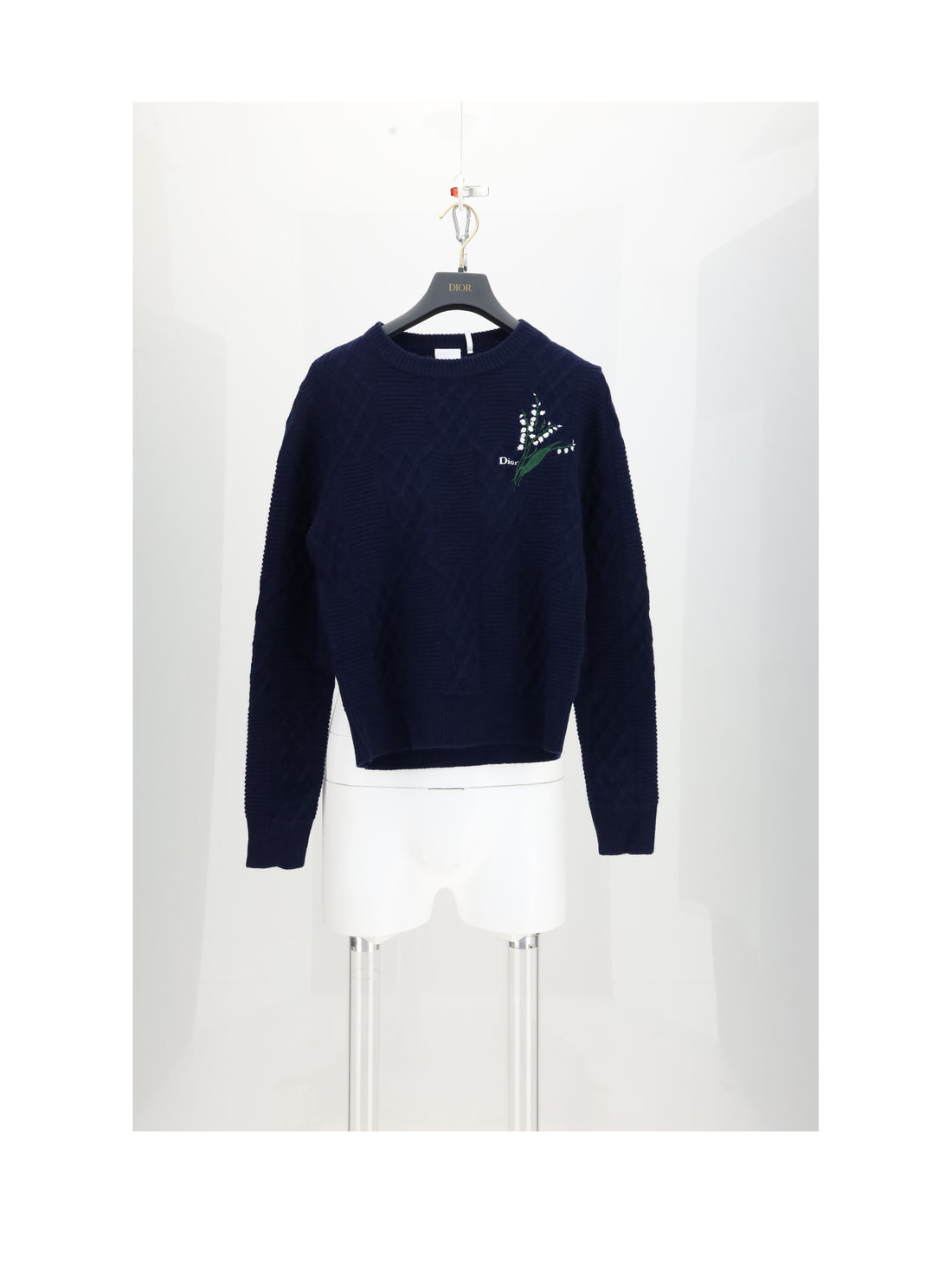 DIOR 38 ni-cable + brod knit