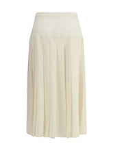 ALESSANDRA RICH 38 pleated midi skirt