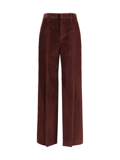 BRUNELLO CUCINELLI 42 velvet pants