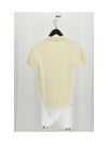 t-shirt gialla cablet