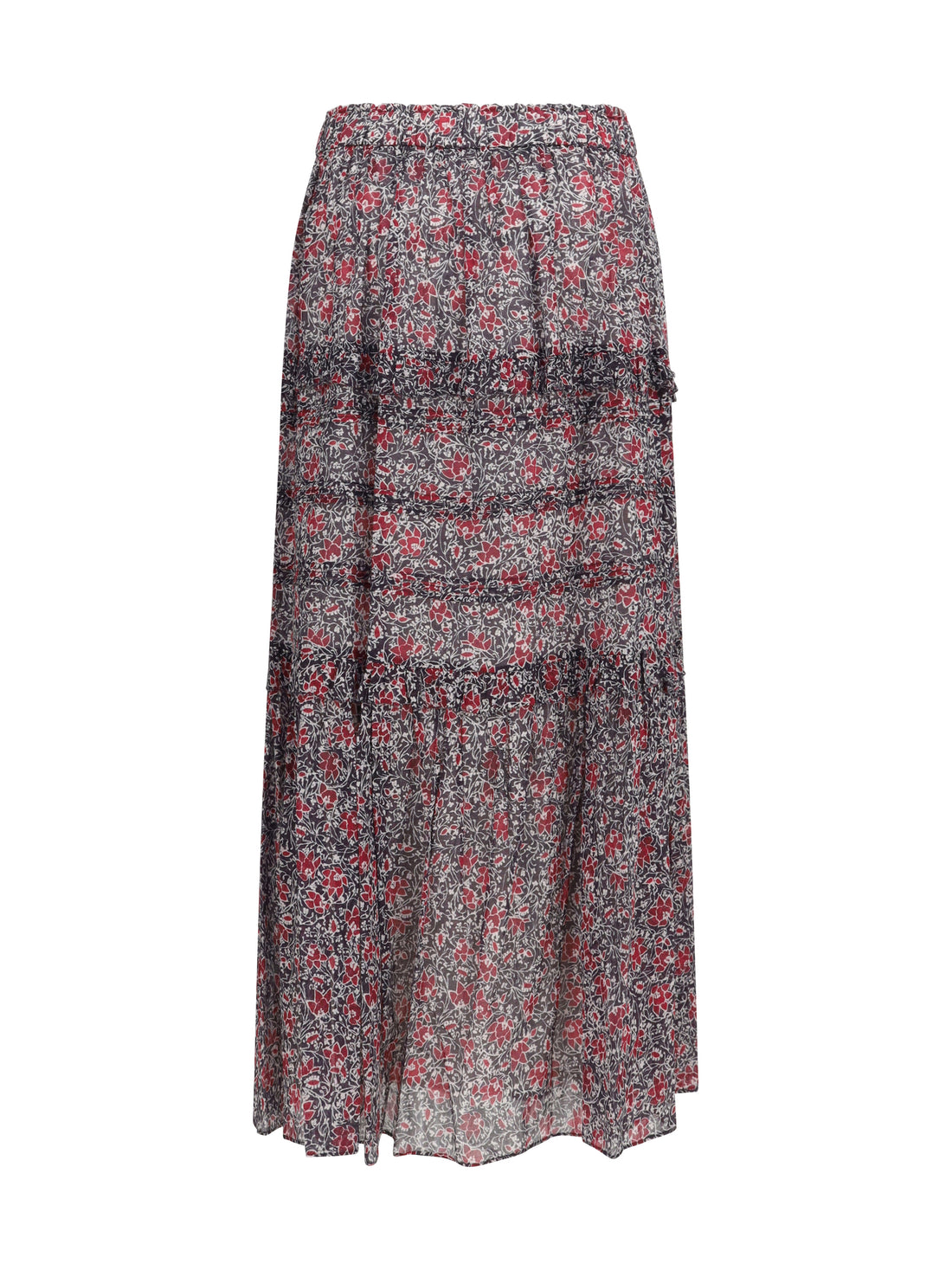 MARANT ETOILE 36  volomia long ruffled skirt