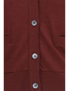 v-neck merino wool cardigan