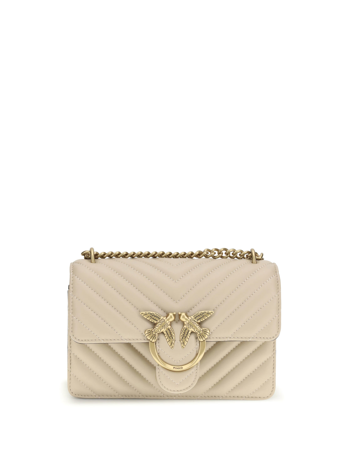 PINKO OS mini love shoulder bag