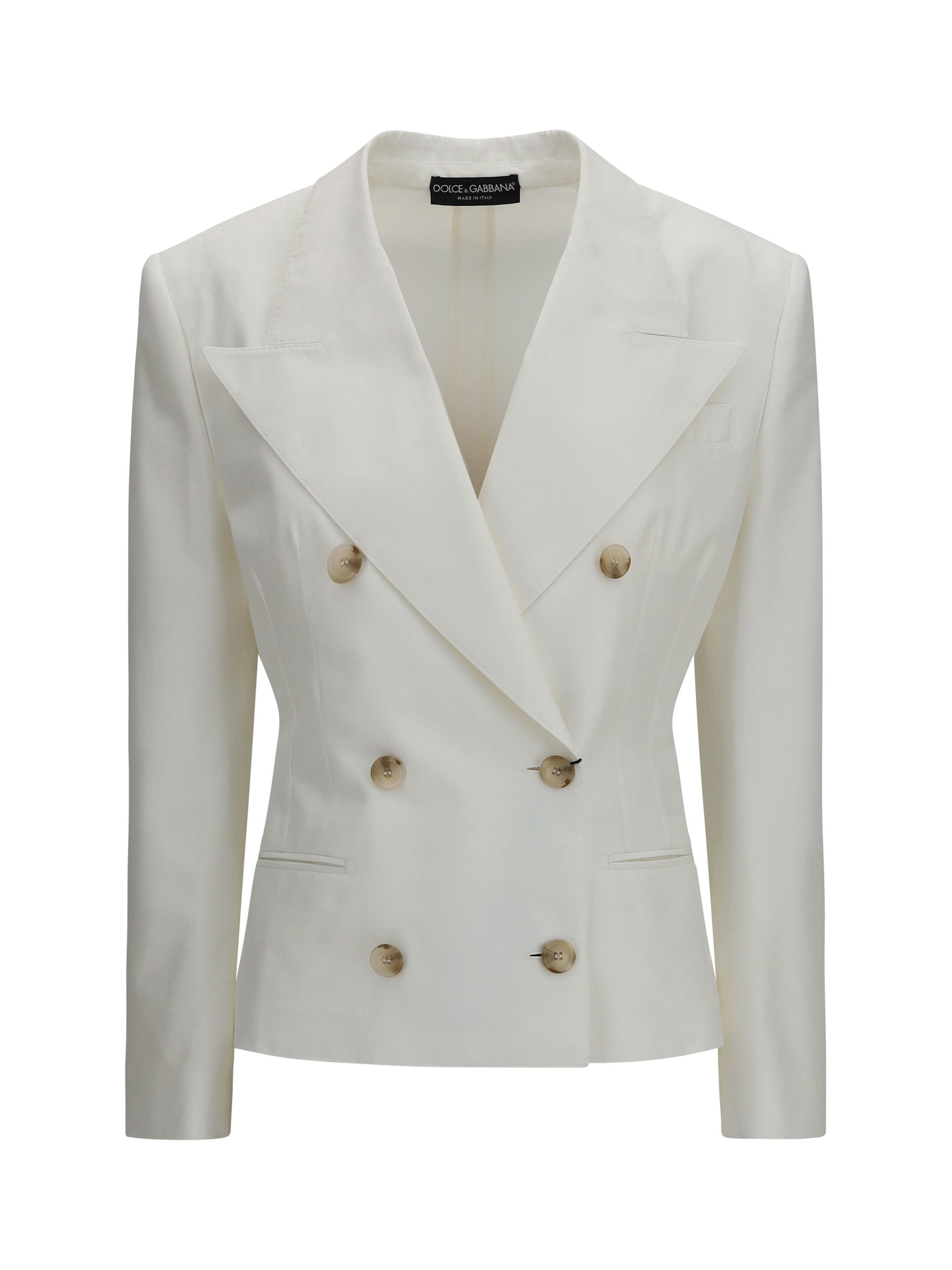 double-breasted blazer
