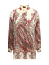 ETRO 38 paisley print shirt 