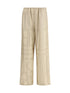 TOTEME 36 monogram silk pants
