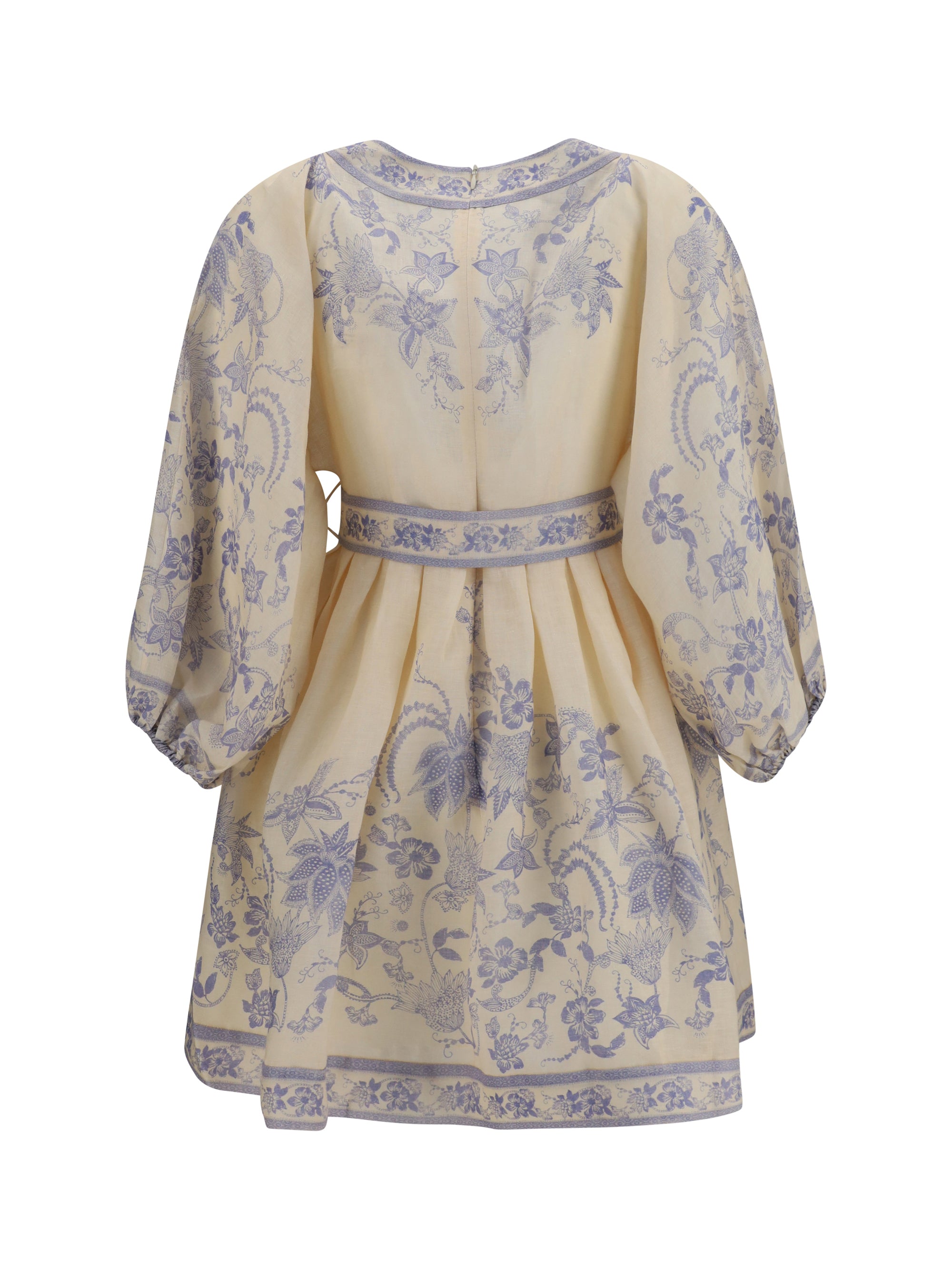 indra plunge mini dress