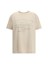 MARGIELA L cotton t-shirt with numeric logo
