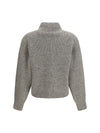 lurex bouclé yarn sweater
